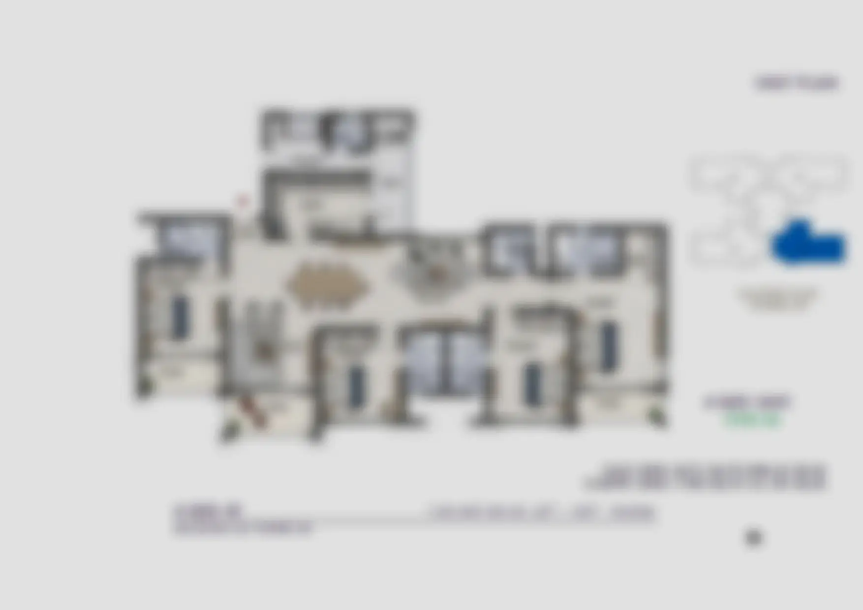 Adarsh Urbanite 3 BHK floor plan