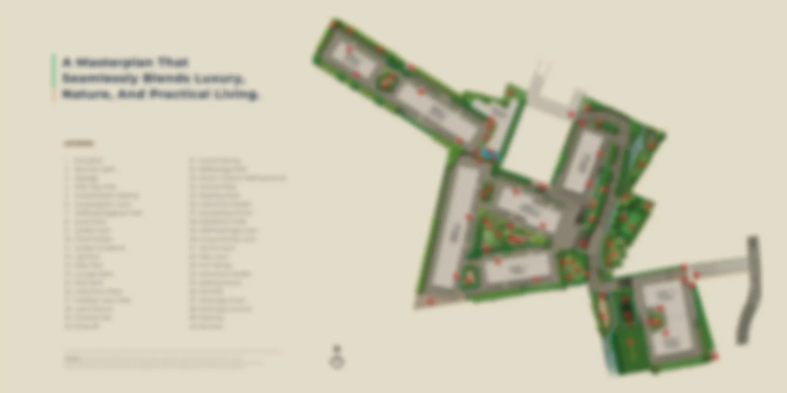 Adarsh Urbanite master plan — 40-acre township layout