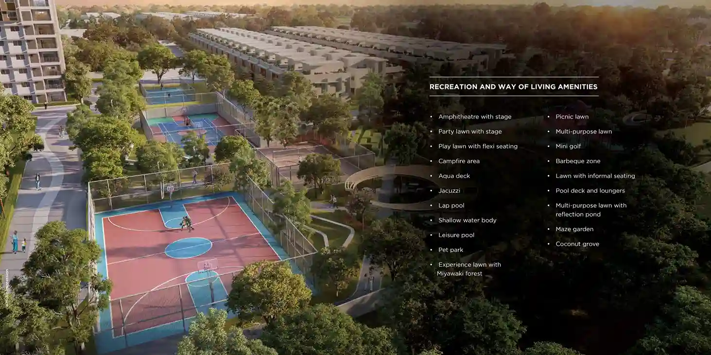 Amenities Complex at Adarsh Urbanite, Bellandur